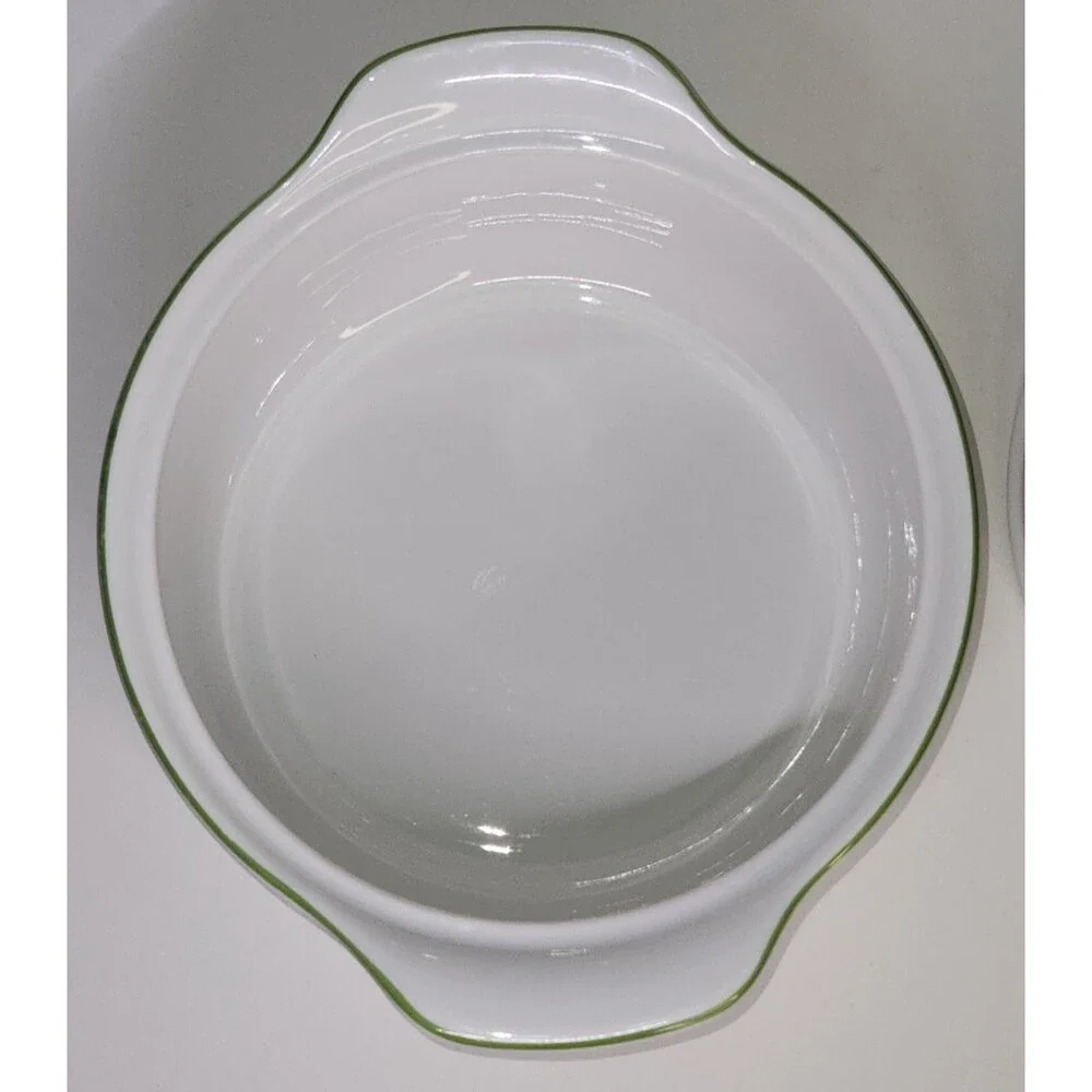 Royal Albert Old Country Roses Covered Casserole Dish Green Trim 2.5 Qt 10.5